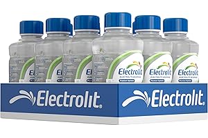 Electrolit Hydration Electrolyte Drinks, Sports Beverages with Electrolytes, Recovery Drink for Post Workout, 12 Pack, 21 Fl Oz Bottles, Coconut