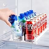Drink Organizer for Fridge, Soda Can Dispenser for