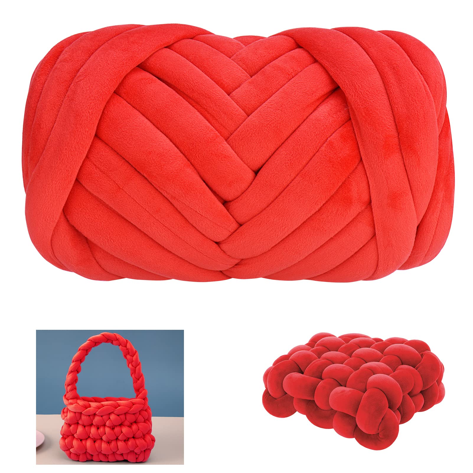 Chunky Cotton Yarn for Arm Knitting Crochet Super