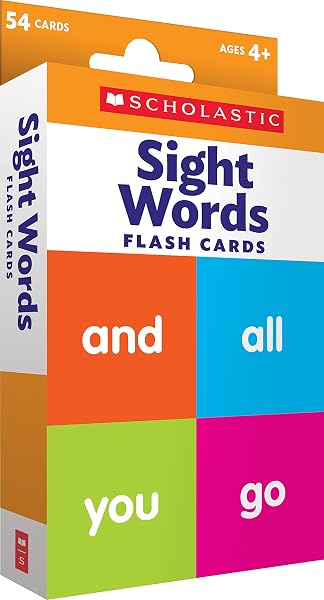 Scholastic Flash Cards: Sight Words