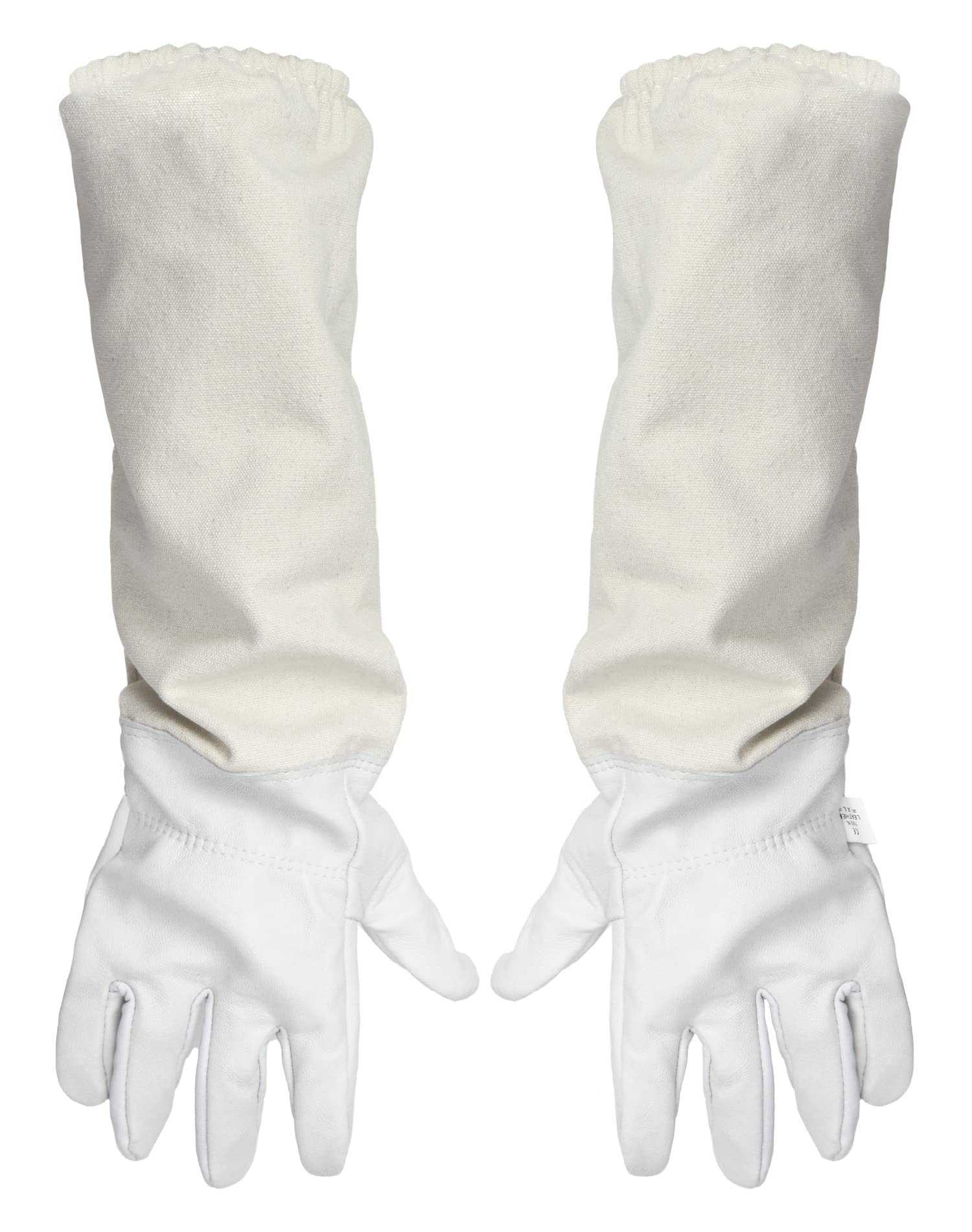 QWORK® Beekeeping Gloves,Goatskin Gloves,Perfect for The Beginner Beekeeper