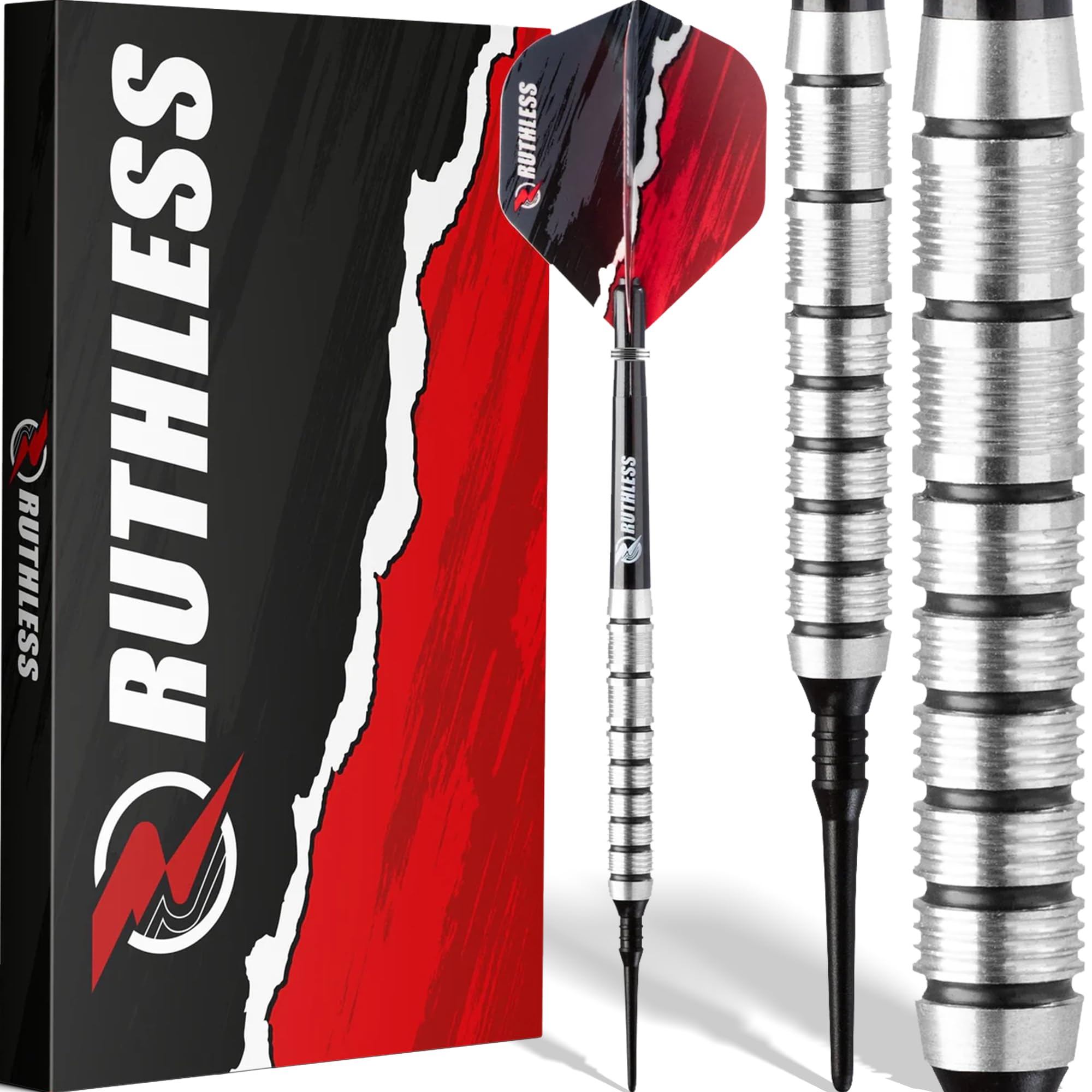 RUTHLESS Ranger Darts Range | Soft Tip | 90% Tungsten | 18g (Ruthles Ranger III)