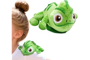 XonyiCos Lizard Plush Shoulder Magnet，Chameleon Stuffed Animal Cute Toys for Kids Boys Girls