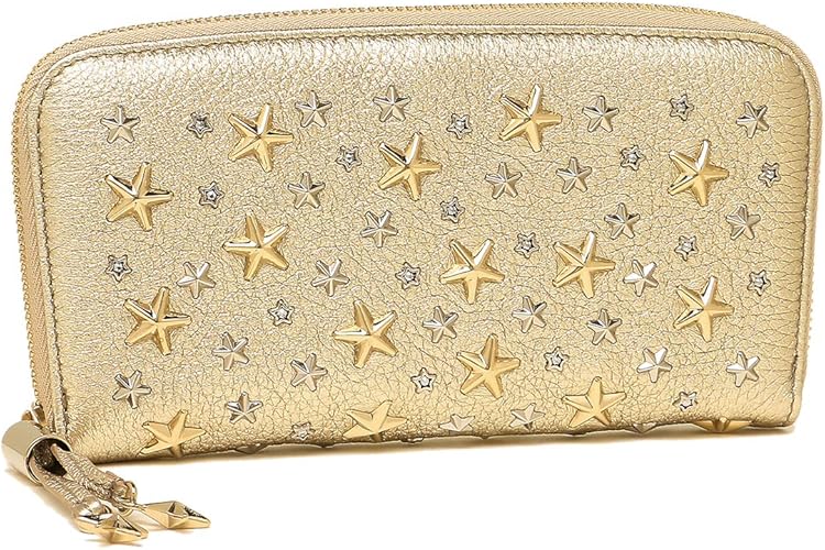 Amazon ジミーチュウ 長財布 レディース Jimmy Choo Filipa Dqa ゴールド 並行輸入品 Jimmy Choo ジミーチュウ 財布
