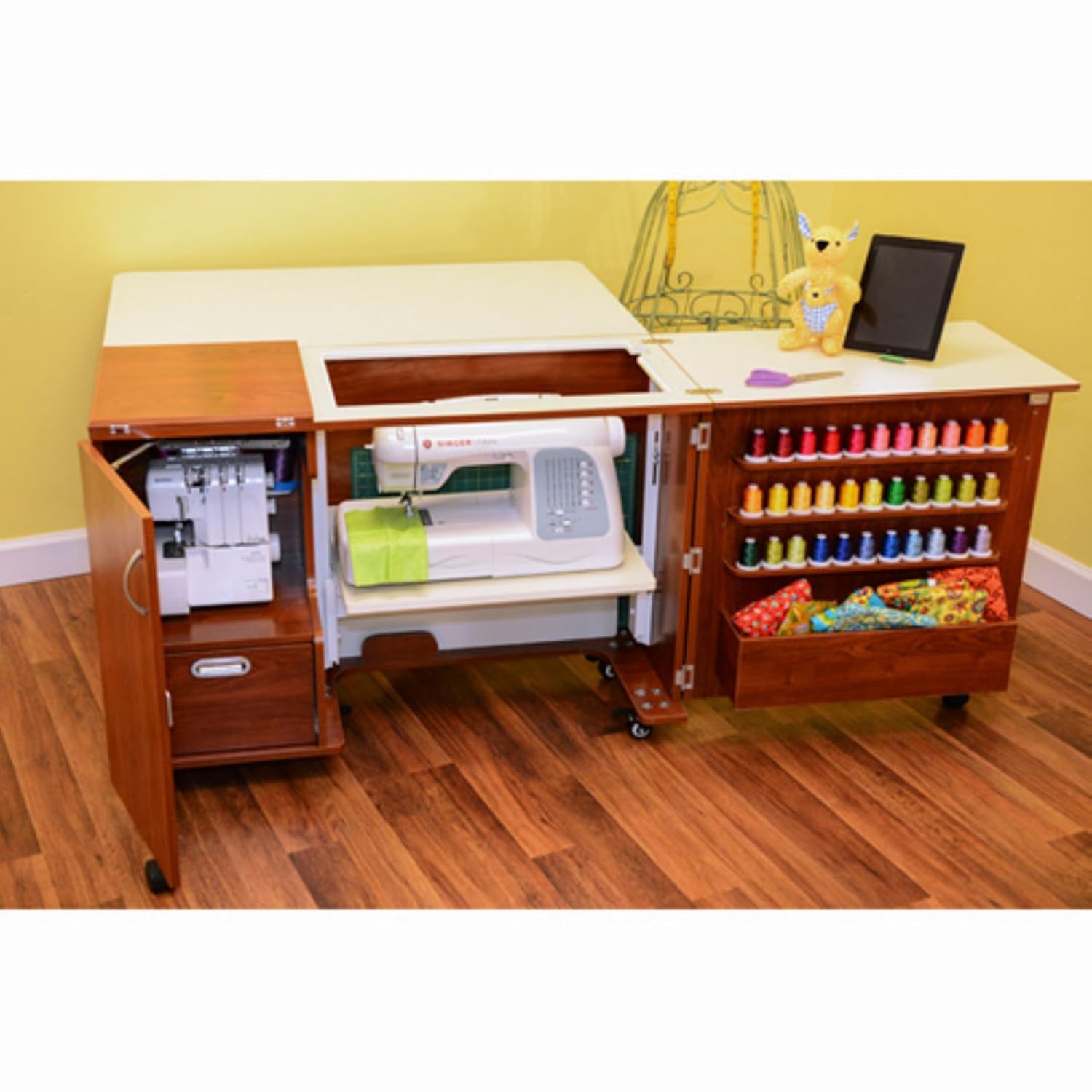 Amazoncom Kangaroo Kabinets Wallaby II Sewing Cabinet With 3 Amazoncom Kangaroo Kabinets Wallaby II Sewing Cabinet With 3