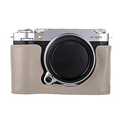 Rieibi Handmade Genuine Leather Half Case for