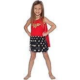 DC Comics girls Wonder Woman Tank Nightgown With Cape