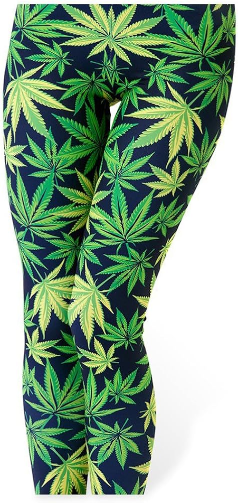 QZUnique Women's Ankle Length Footless Elastic Leggings Yoga Pants