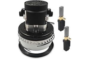 ZGTOOLS 116336-01 116336-00 120V Vacuum Cleaner Motor, 2 Stage Vacuum Blower Motors, 5.7 Inch, Includes Gasket 566 Replacement Vacuum Motor Parts 56207802, 44903A, 56207802, 380001, 296439,CAV26,14800