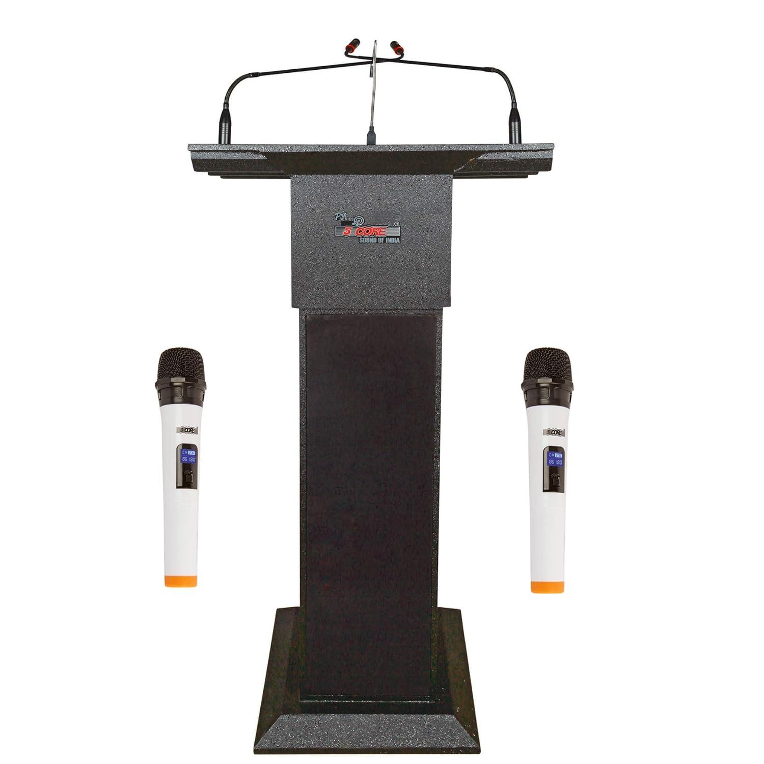 ahuja pa lectern system with inbuilt speakers