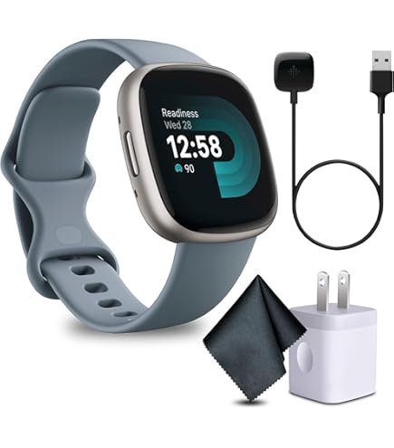 トレーニング用品 fitfit - fitbit versa Amazon.com: Fitbit Versa 4 Fitness Smartwatch with Daily