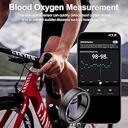 Temdan Smart Ring (2025 Upgraded),Wearable Fitness