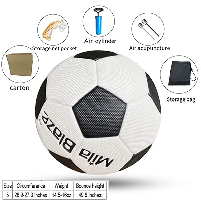 age for size 5 soccer ball