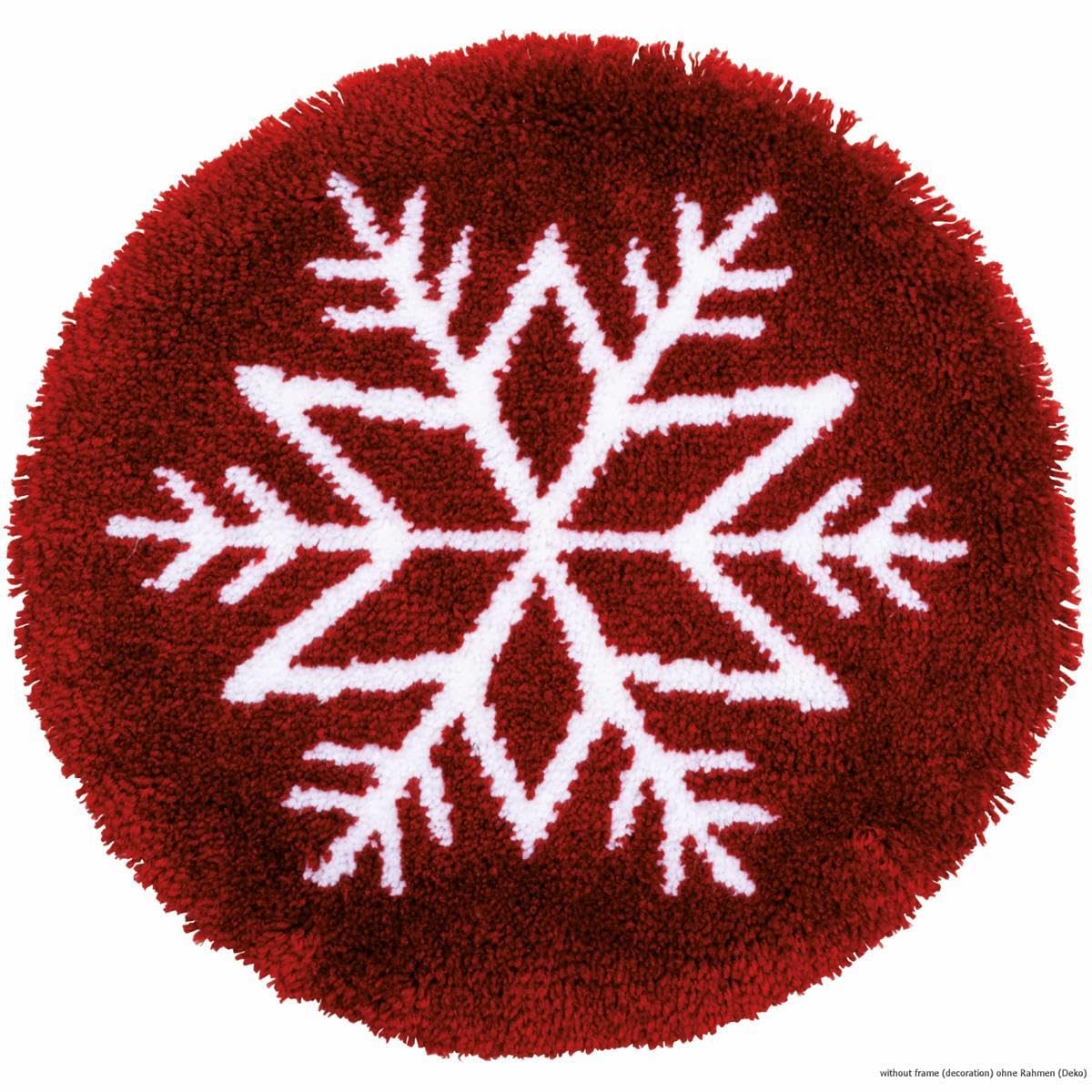 Vervaco Latch Hook Rug, Multicoloured, 55 x 55 cm