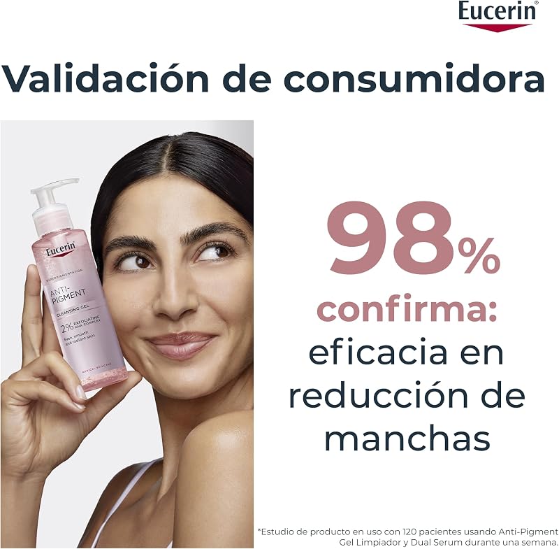 Anti-Pigment Gel Limpiador facial (400 ml), gel antimanchas para una piel de aspecto renovado y radiante al instante, exfoliante facial para reducir las manchas oscuras