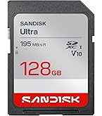 SanDisk 128GB Ultra SDXC UHS-I Memory Card - Up to 140MB/s, C10