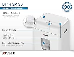 Dahle ShredMATIC SM 90 Auto-Feed Paper