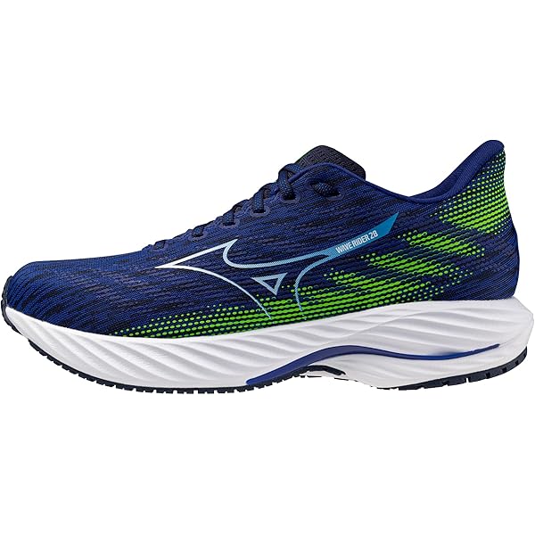 Amazon.com | Mizuno Mens Wave Rider 28 Running Shoe, Black