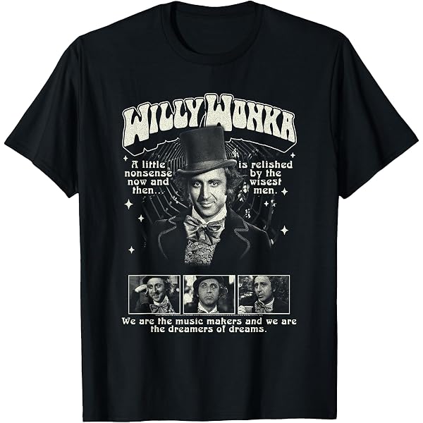 Amazon.com: Willy Wonka & The Chocolate Factory - Willy Wonka T
