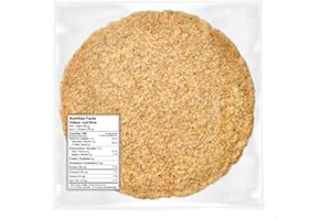 Bulk Almond Flour Wraps – Original | 30 Keto Gluten-Free Wraps by Piccola Cucina | Low Carb, Vegan, High Protein & Fiber | 1.