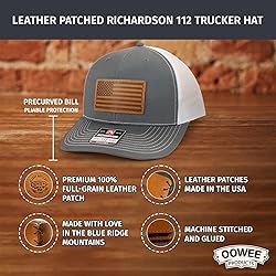American Flag Richardson 112 Trucker Hat for Men