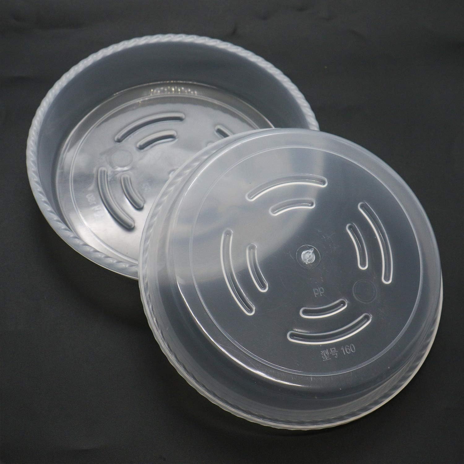 Facethoroughly 10 Pcs Flower Pot Base Garden Plastic Round Plant Saucer Mat Flower Pot Base Water Saving Tray
