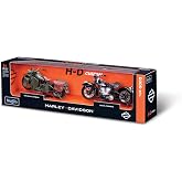Maisto 1:18 Scale Harley Davidson Duos - 40s Series '42 Flat Head and '48 Panhead Diecast Motorcycles