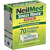 Neilmed Sinus Rinse Extra Strength Hypertonic 70 Packets