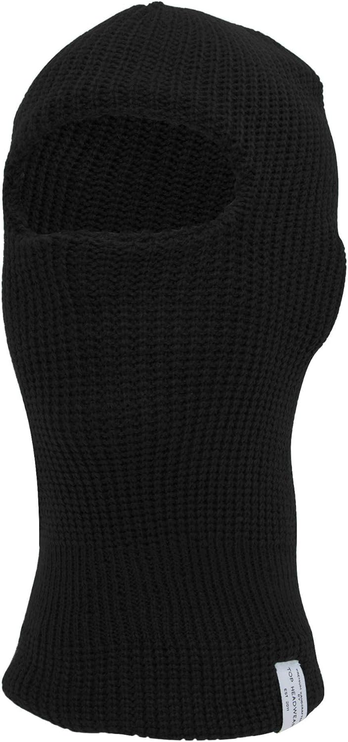 1 Hole Winter Ski Mask Black at Amazon Men’s Clothing store Balaclavas Headwear
