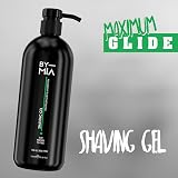 BY MIA Professional Shaving Gel 750ml Clear Gel with Aloe Menthol Tea Tree view 5