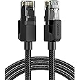 UGREEN Cat 6 Ethernet Cable Braided Cat6 Gigabit High Speed 1000Mbps Internet Cable RJ45 Shielded Network LAN Cord Compatible for PC PS5 PS4 PS3 Xbox Smart TV Router 10FT