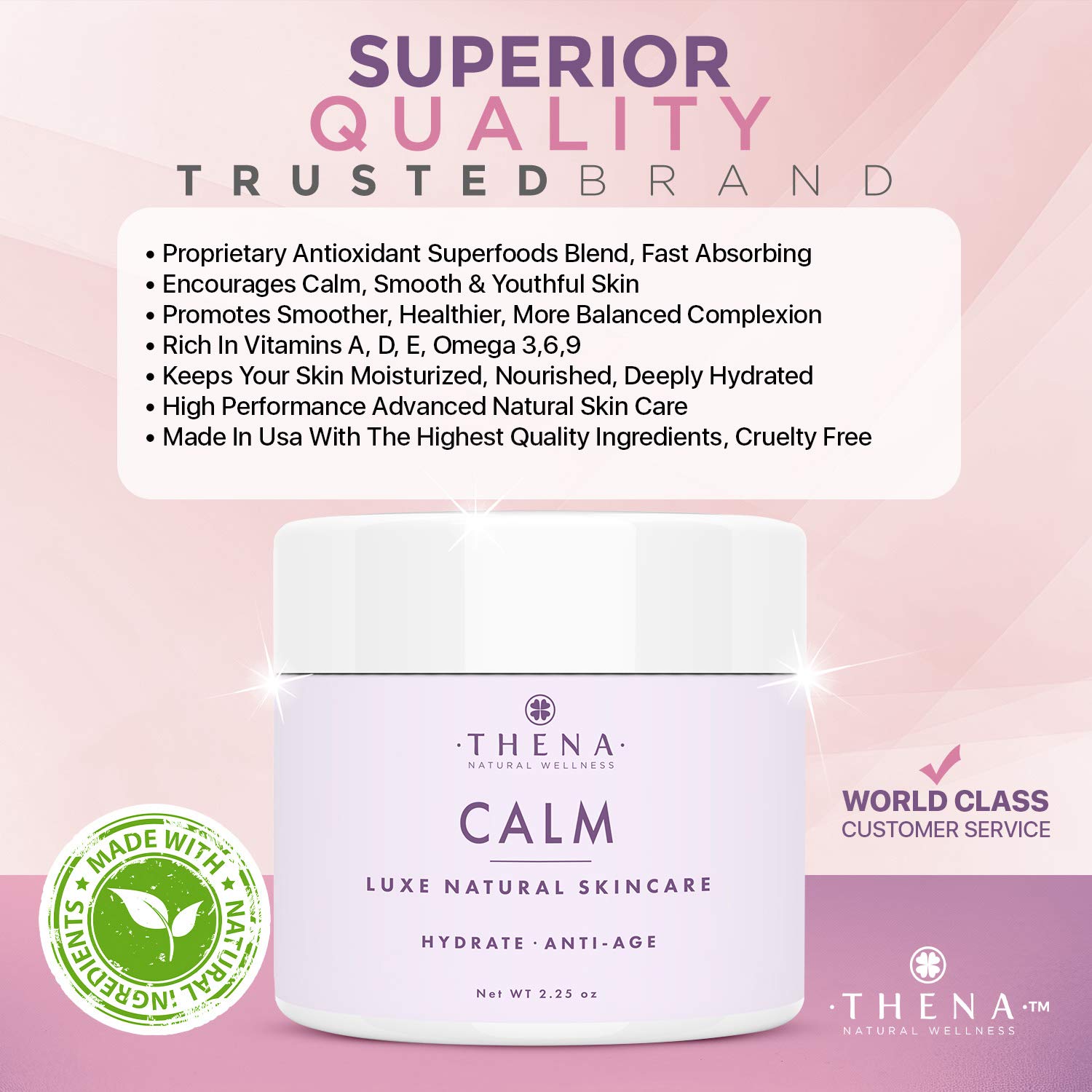 Organic Face Moisturizer Cream Ultra Hydrating Facial Cream With Hyaluronic Acid, Best Natural Anti aging Skin Care Facial Moisturizer For Women Men, Best Moisturizing Face Lotion Dry Combination Skin: Beauty