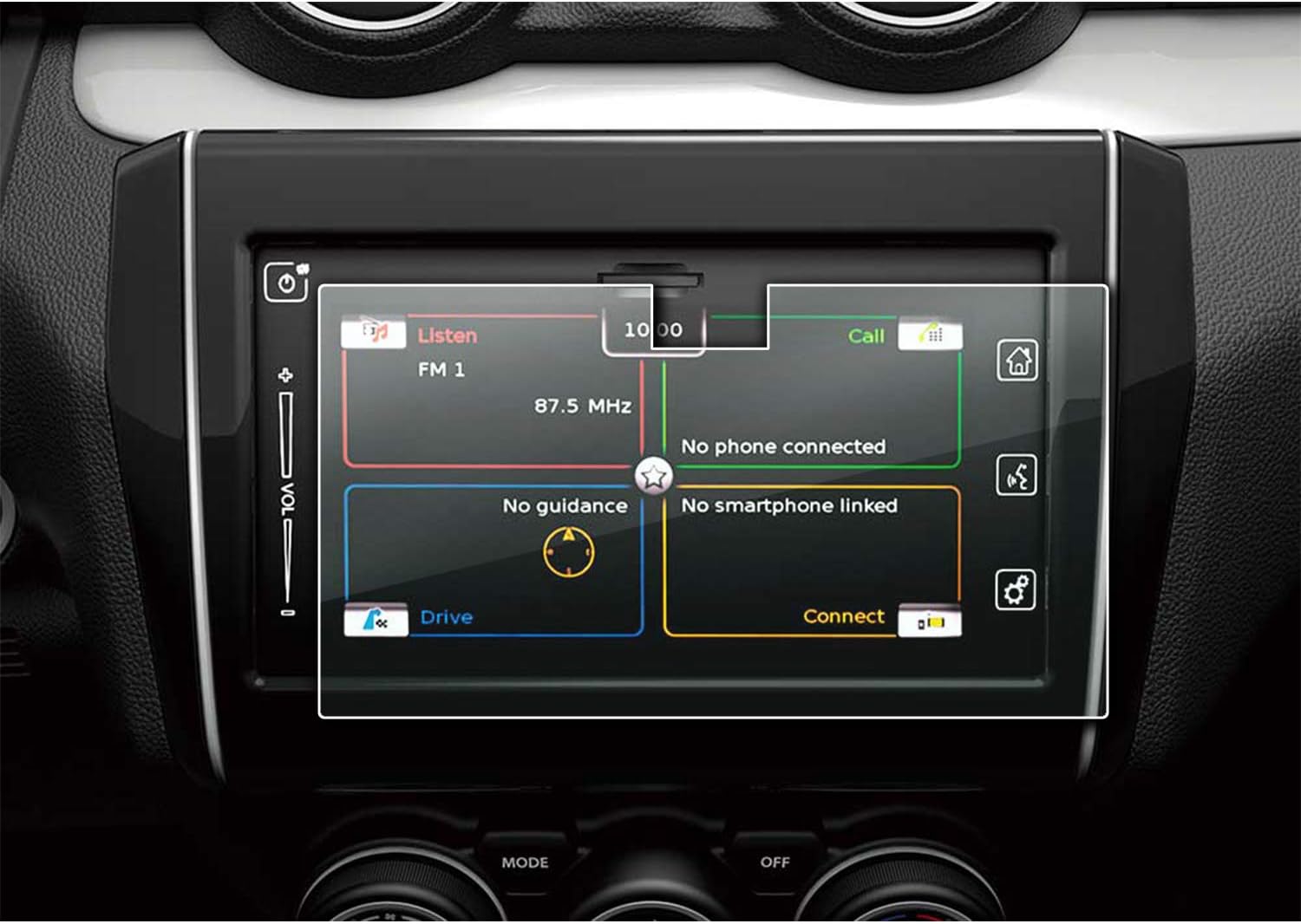 Suzuki Swift/Swift Sport 7 Inch Navigation Protective Amazon.co.uk