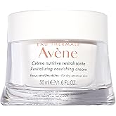 Avène Revitalizing Nourishing Cream, Ultra Nourishing Face Moisturizer, Non-comedogenic 1.6 Fl Oz