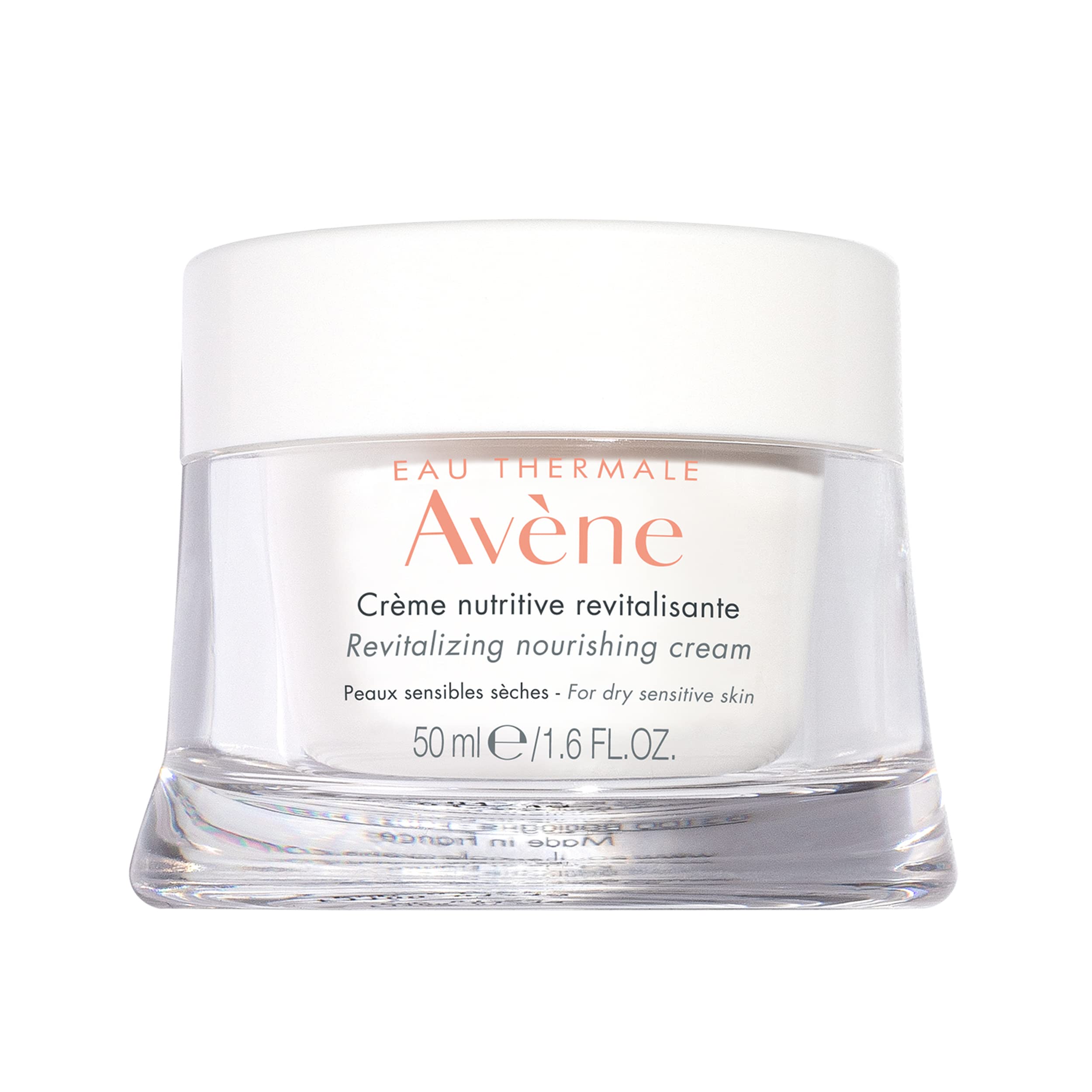 Eau Thermale Avène Revitalising Nourishing Cream, Face Cream for Dry, Sensitive Skin, 1x 50ml Pot