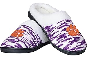 FOCON FOCO NFL Sherpa Lined Colorblend Cup Sole Slippers