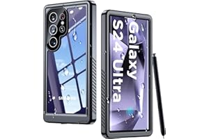 Humixx for Samsung Galaxy S24 Ultra Case, Waterproof [Built-in Lens & Screen Protector][Full Body Protecctive & 14FT Military Heavy Duty Shockproof][IP68 Underwater] Phone Case for S24 Ultra - 6.8”
