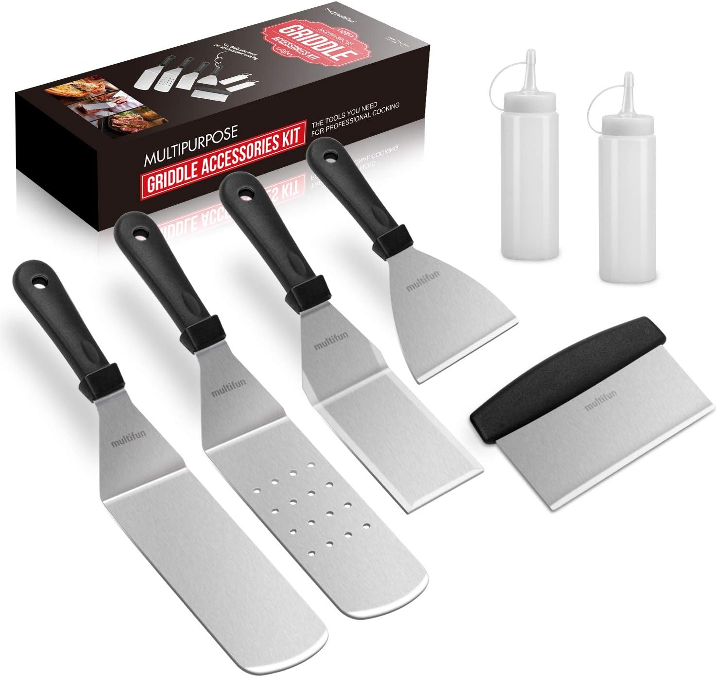multifun Griddle Accessories Kit, 7Pieces Exclusive