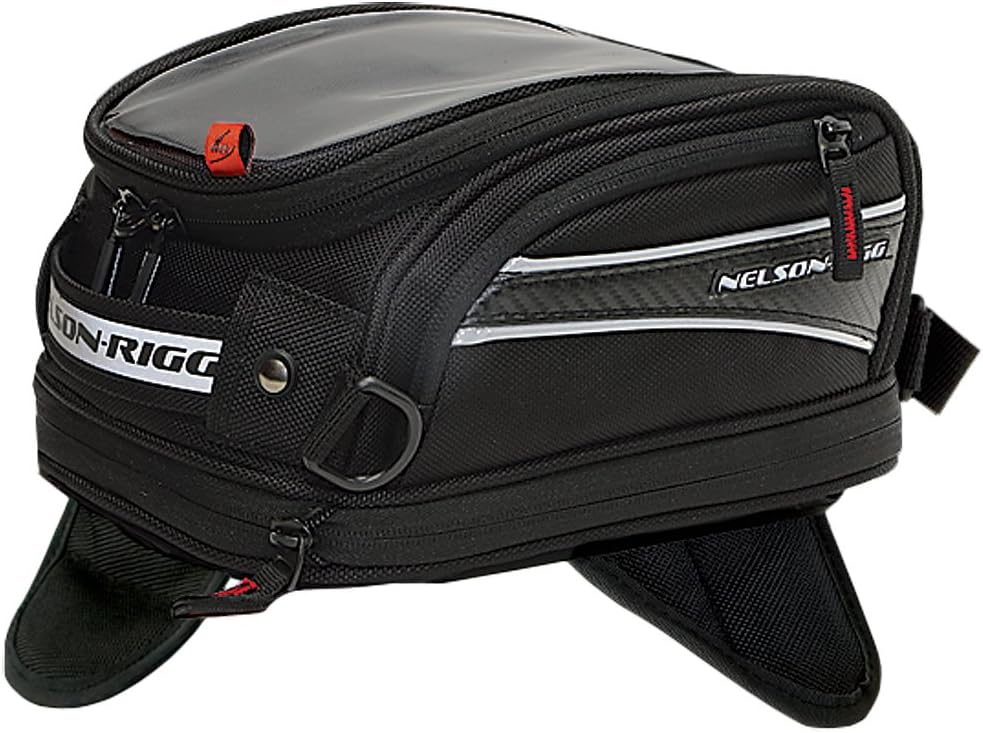 NelsonRigg CL2014MG Black Medium Mount Motorcycle Bag, Tank