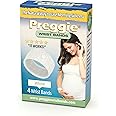 Preggie Anti-Nausea Wristbands – Morning Sickness Relief – Clinically Tested Nausea Relief Aid - Pregnancy Nausea Relief – Acupressure Wristband - Side Effect Free - 2 Pairs, Set of 4 Bands - White