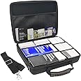 Lumus&Solem Extra Large Game Card Case for 2300-2500+ Cards, Suitable for The Expansion of C.A.H Game Cards and All Other Card Games（Black