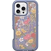 OtterBox iPhone 16 Pro Max Defender Series XT Clear Case - Floral Purple