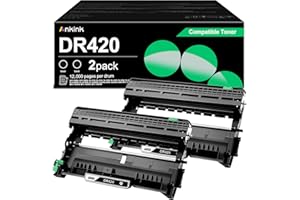 Ankink DR420 Drum Unit Compatible Replacement for Brother DR 420 for HL-2240 HL-2240D HL-2270DW HL-2280DW MFC-7360N MFC-7460DN MFC-7860DW Fax-2840 2940 DCP-7060D DCP-7065DN Printer,2-Pack (Not Toner)