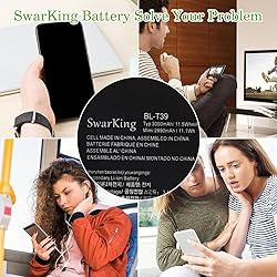 SwarKing Replacement Battery Compatible with BL-T39