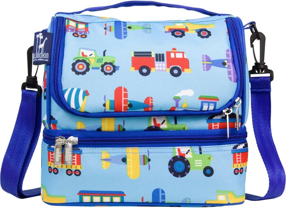 dual compartment lunch tote