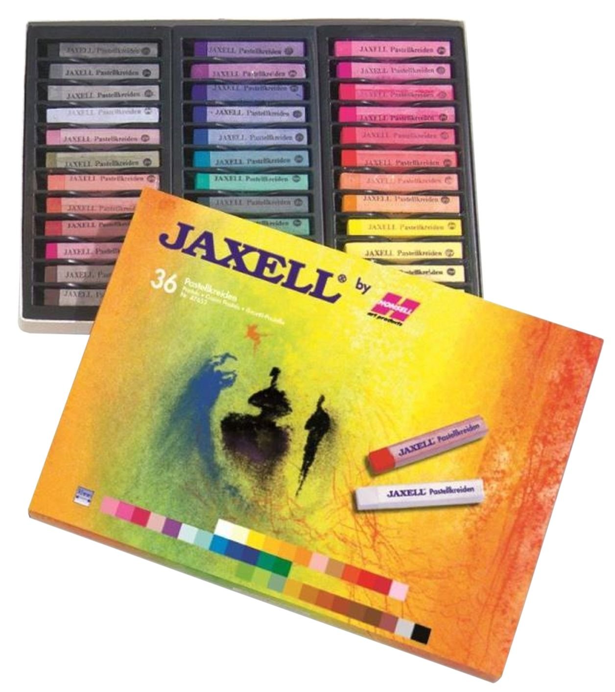 Jaxell Pastel Crayons 47653 (Pack of 36) Amazon.co.uk Kitchen & Home