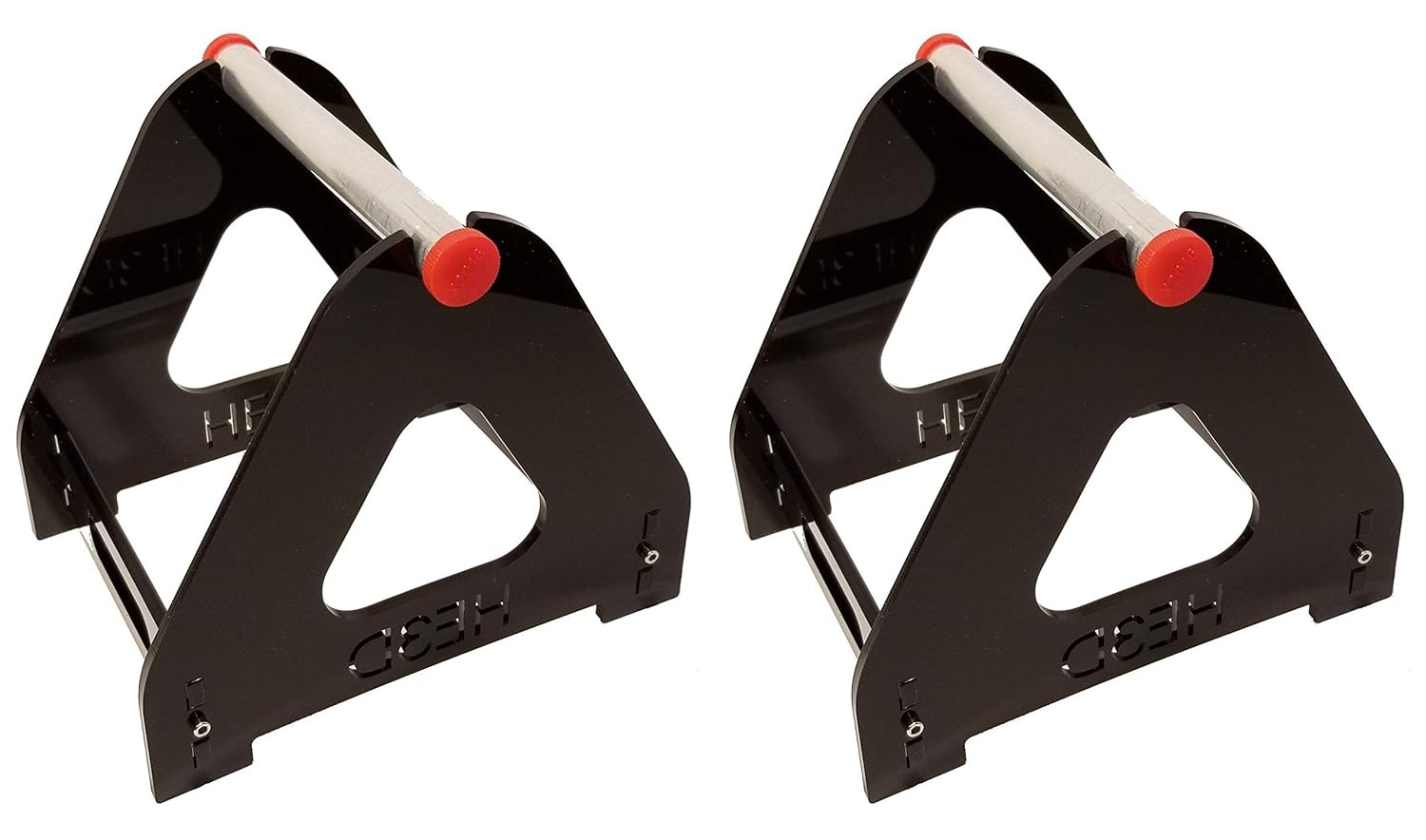 Amazon Com Filament Holders Pack Of 2 Racks No Assembly Required 3d Printer Filament Spool Mount For Rolls Up To 1 Kg Black Acrylic And Metal Rod Filament Reel Stand By Signatom Psh 2000 Industrial Scientific