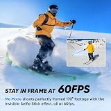 Insta360 X3 Snow Bundle Waterproof 360 Action Camera 5.7K 72MP 1/2" Sensor view 7