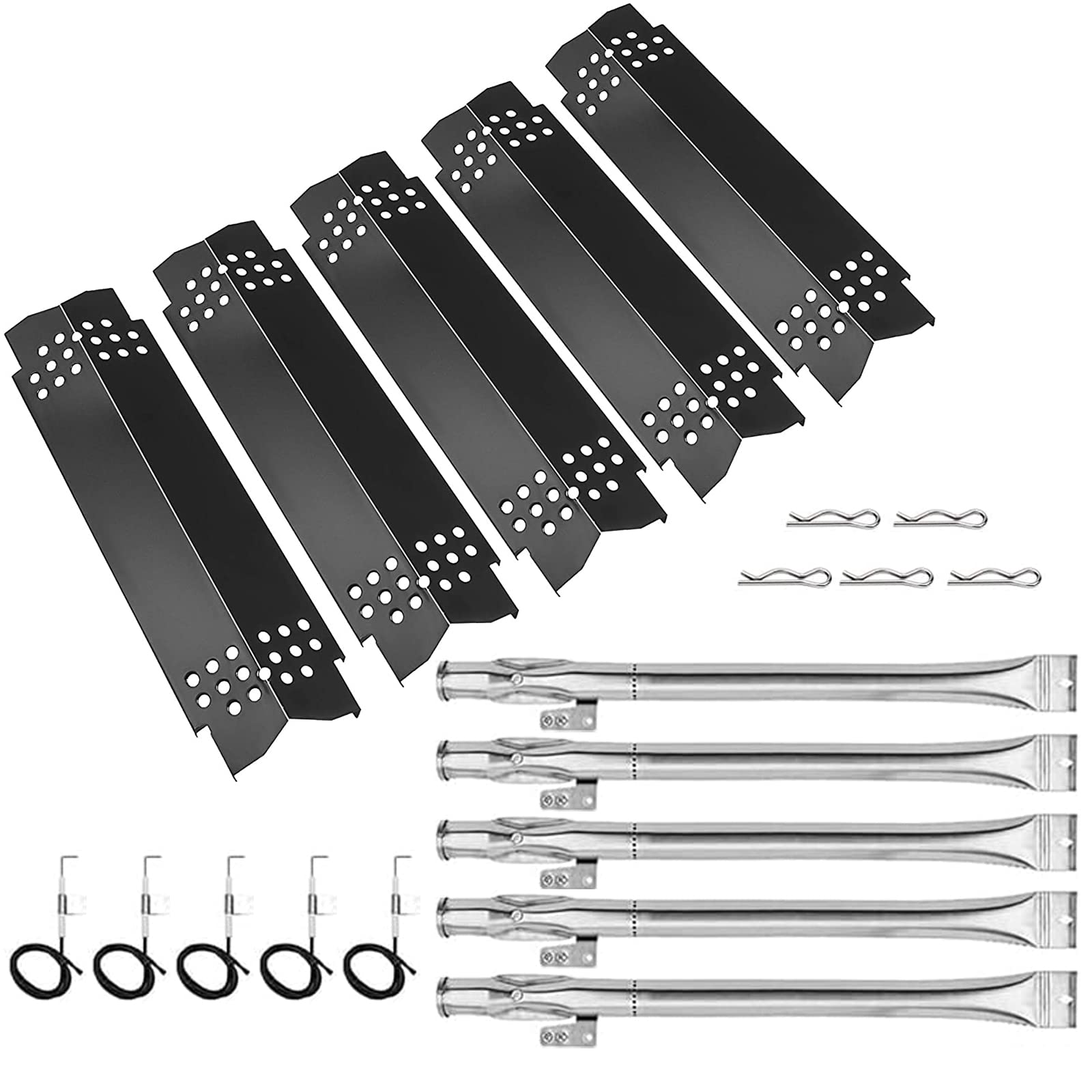 thumbnail image 2 of Nexgrill Replacement Heat Plates - Stainless Steel Flame Tamers For 4-5 Burner Gas Grills 2 of 3
