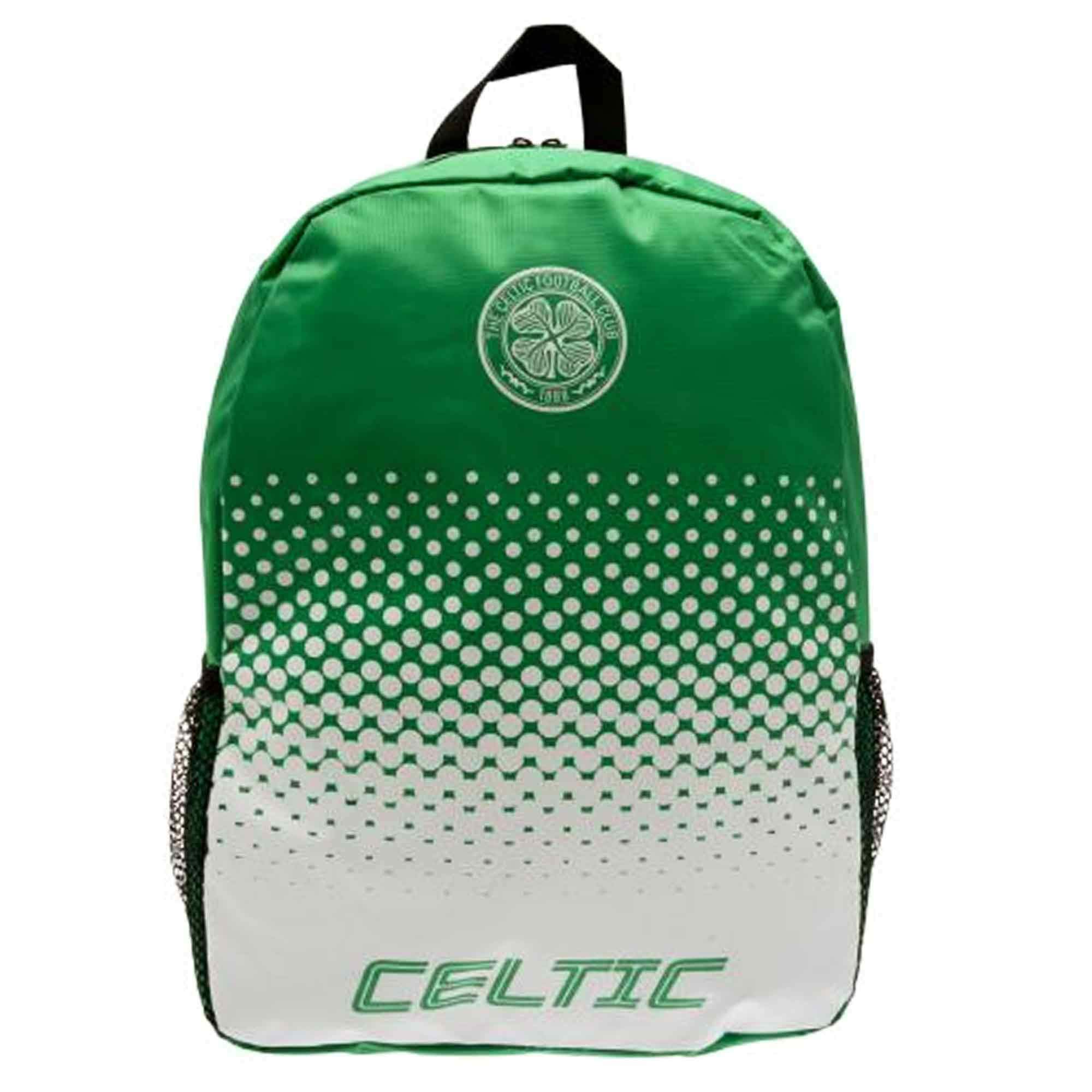 Sports Rucksacks Official Celtic FC (Scottish Premier League) Crest Backpack for School or Work